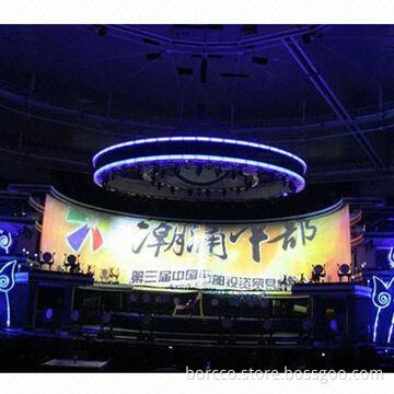 LED panel curtain display, used to decorate performance stages